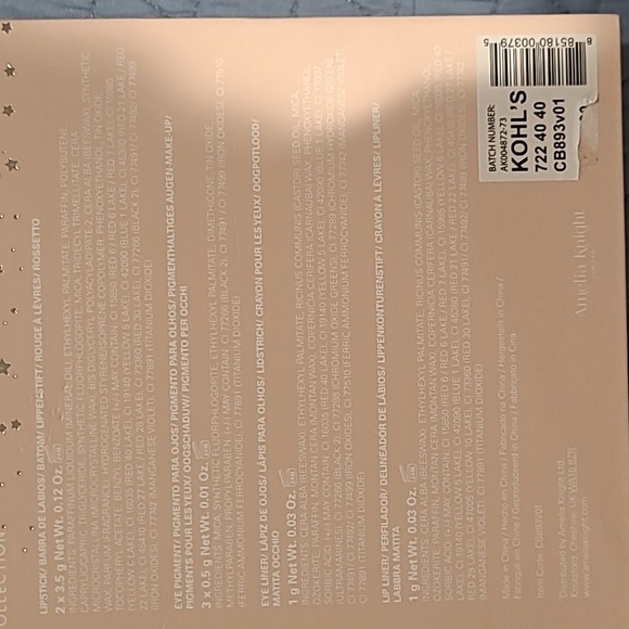 [NEW] AMELIA KNIGHT Colour Couture In the Nude Essentials Collection Makeup - Picture 7 of 7